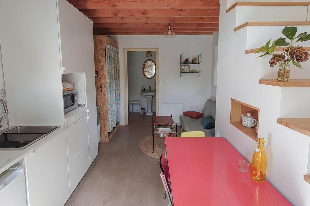 Longere Tinyhouse Avec Son Jardin-Foret Saint-Just (Ille-et-Vilaine) Exterior foto