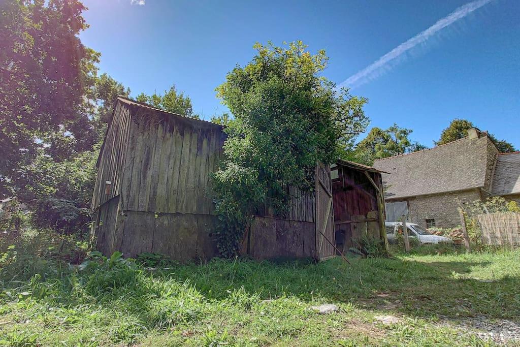 Longere Tinyhouse Avec Son Jardin-Foret Saint-Just (Ille-et-Vilaine) Exterior foto