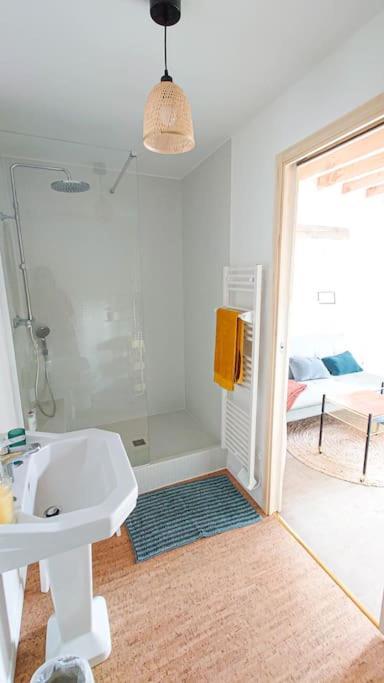 Longere Tinyhouse Avec Son Jardin-Foret Saint-Just (Ille-et-Vilaine) Exterior foto